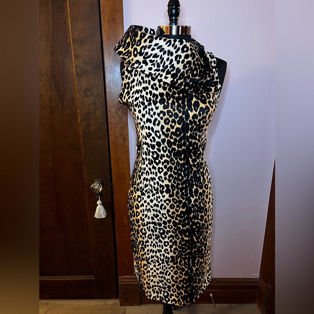 NWT Voodoo Vixen Size XL Leopard Print Dress